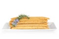 Rosemary Herb Bread Sticks Royalty Free Stock Photo