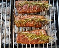 Rosemary lamb steaks