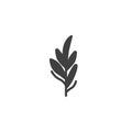 Rosemary spice vector icon