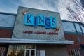 Rosemont, IL - APRIL 23, 2022: Exterior Kings a lounge and sports facility