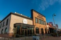 Rosemont, IL - APRIL 23, 202 : Outside the Crust Brewing Business a micro brewery