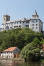 Rosenberg castle on the Vltava