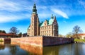 Rosenborg Castle in Copenhagen, Denmark Royalty Free Stock Photo