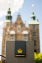 Rosenborg Castle in Copenhagen Royalty Free Stock Photo