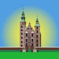 Rosenborg Castle, Copenhagen, Denmark Royalty Free Stock Photo