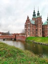 Rosenborg is a castle in Denmark Royalty Free Stock Photo