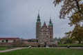 Rosenborg Castle and The King`s Garden in Copenhagen Royalty Free Stock Photo