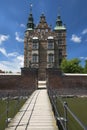 Rosenborg Castle and park in central Copenhagen Royalty Free Stock Photo