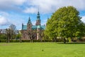 Rosenborg Castle and park in central Copenhagen, Denmark Royalty Free Stock Photo