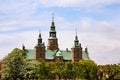 Rosenborg Palace in Copenhagen, Denmark. Castle of the Danish monarchs.