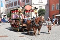 Rosenheim costume parade cart