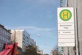Rosenheimer Platz bus stop Royalty Free Stock Photo