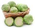Rosenkohl or Brussels sprout Royalty Free Stock Photo
