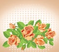 Roses card fine