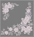 Roses Clip art Corners.