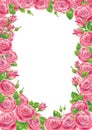 Roses frame