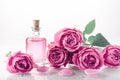 Roses, perfume essence