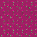 Roses seamless geometric background - pattern for continuous replicate on magenta background. Royalty Free Stock Photo
