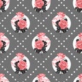 Roses seamless pattern background. Romantic fabric design.