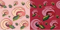 Roses Seamless Pattern