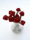 Roses in a Vase Royalty Free Stock Photo