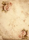 Roses vintage background