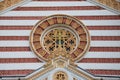 Rosette of the Saint Spyridon the New Church Royalty Free Stock Photo