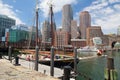 The Roseway schooner in Boston harbor.