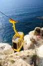 Rosh hanikra cable road.