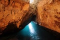 Rosh HaNikra grottoes Royalty Free Stock Photo