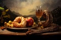 rosh hashanah celebration Royalty Free Stock Photo