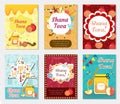 Rosh Hashanah collection poster, flyer, invitation, greeting card. Shana Tova set of templates for your design with