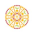 Rosh Hashanah, symbols rosette