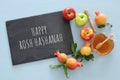 Rosh hashanah & x28;jewish New Year holiday& x29; concept Royalty Free Stock Photo