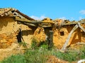 ruins of ancient houses in vidriales