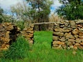 vidriales ancient door in the nature