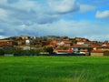 Rosinos of Vidriales in the middle of the farms