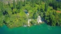 Roski Slap waterfall, aerial shot