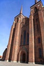 Roskilde Cathedral, Denmark. Royalty Free Stock Photo