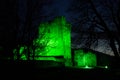 Ross castle at night. Killarney. Ireland Royalty Free Stock Photo