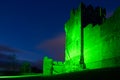 Ross castle at night. Killarney. Ireland Royalty Free Stock Photo