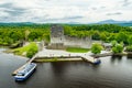 Ross Castle, 15th-century tower house and keep on the edge of Lough Leane, in Killarney National Park, County Kerry, Ireland