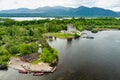 Ross Castle, 15th-century tower house and keep on the edge of Lough Leane, in Killarney National Park, County Kerry, Ireland Royalty Free Stock Photo