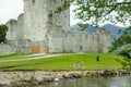 Ross Castle, 15th-century tower house and keep on the edge of Lough Leane, in Killarney National Park, County Kerry, Ireland