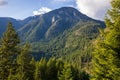 Ross Dam Trail mountains at North Cascades National Park in Washington State during Summer Royalty Free Stock Photo