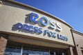 Ross Dress For Less retail shopping store building sign Royalty Free Stock Photo