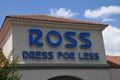 ROSS DRESS FOR LESS STORE IN GAINESVILLE Royalty Free Stock Photo