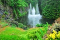 Ross fountain in butchart gardens