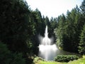 Ross Fountain at Butchart Gardens Royalty Free Stock Photo