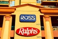 Ross and Ralphs Stores on Hollywood Blvd and Western Ave, Los Angeles California